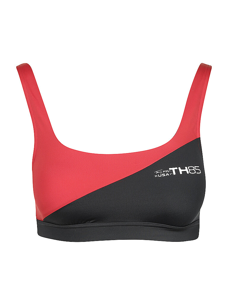 TOMMY HILFIGER Bikinitop Bralette Oberteil rot | M